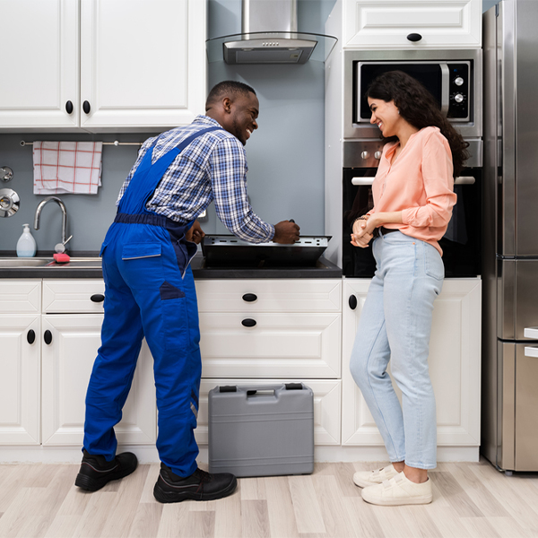what kind of warranty do you offer on your cooktop repair services in Belcamp